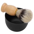 thumbnail image 4 of Jabón y brocha de afeitar 2 piezas/juego de jabonera de afeitar brocha de afeitar kit de afeitado húmedo para hombres cómoda suave portátil brocha para barba cuenco de ANGGREK Otros, 4 of 8