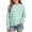 Green, variant on OGLCCG Girls Striped Long Sleeve Shirts Crewneck Basic Tops for Kids Lightweight Stretch Fall Tops Size 3