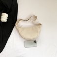 thumbnail image 4 of Bolso Dumpling Bolso bandolera Correa ajustable Bolso de compras de pana (Beige), 4 of 8