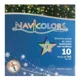 thumbnail image 4 of Estrella Fugaz Punta De Arbol Navideño Luzled Plástico 20cm Color Multicolor Snowman, 4 of 4