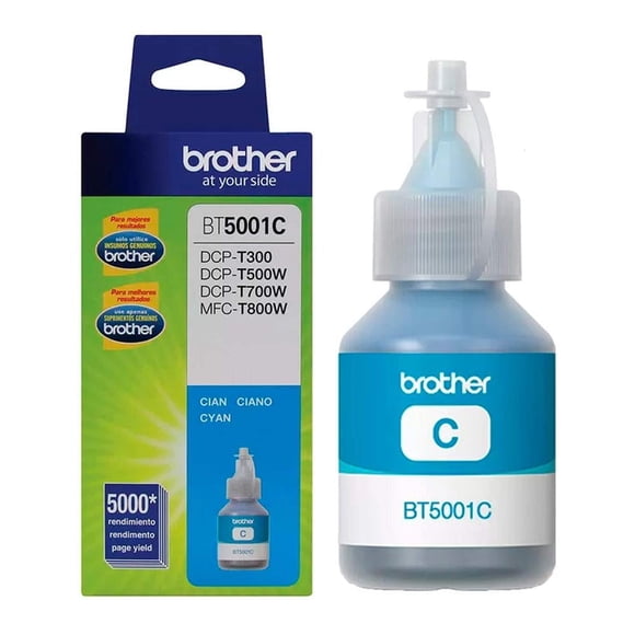 Tinta para Impresora Brother BT-5001C Azul