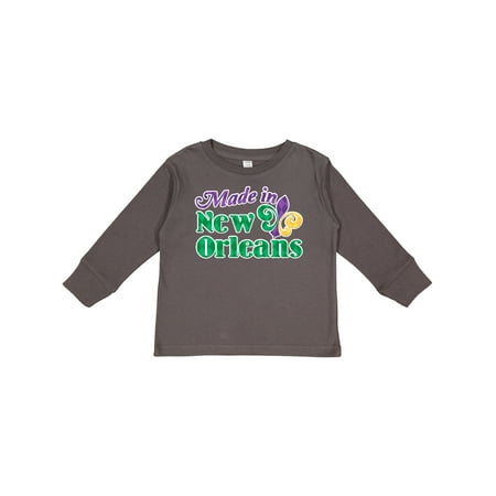 

Inktastic Made in New Orleans Gift Toddler Boy or Toddler Girl Long Sleeve T-Shirt