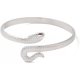 thumbnail image 1 of 1 unidad de brazalete abierto de acero inoxidable 304 con diseño de serpiente, joyería para mujer, brazalete de acero inoxidable de color., 1 of 3