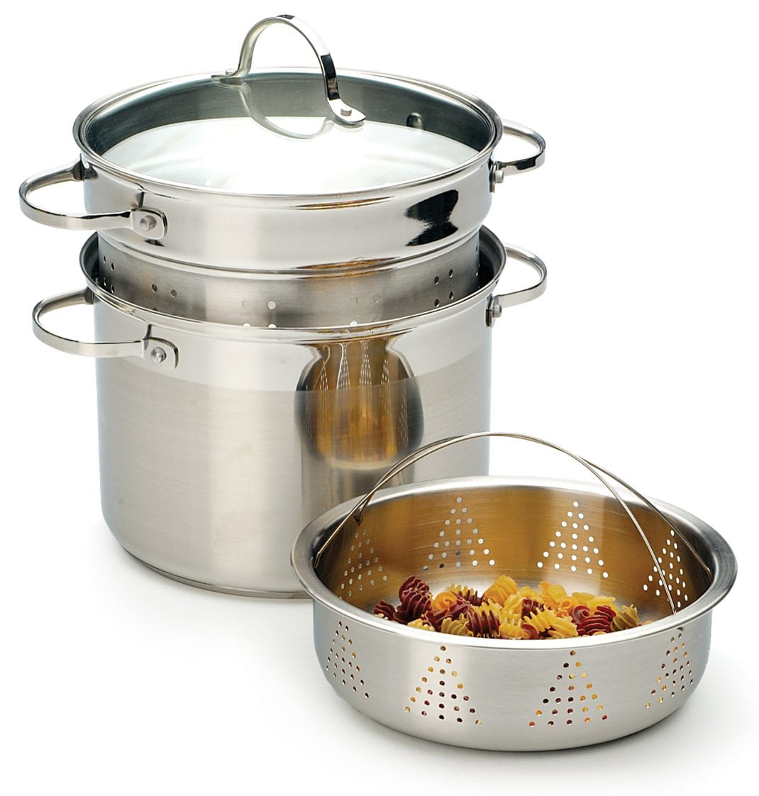 RSVP Endurance Stainless Steel Multi Cooker Pot 8 Qt. Capacity