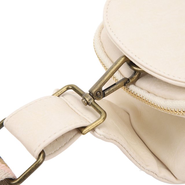 Bolso de pecho para mujer bandolera de cuero PU de moda Vintage almacenamiento ANGGREK Otros