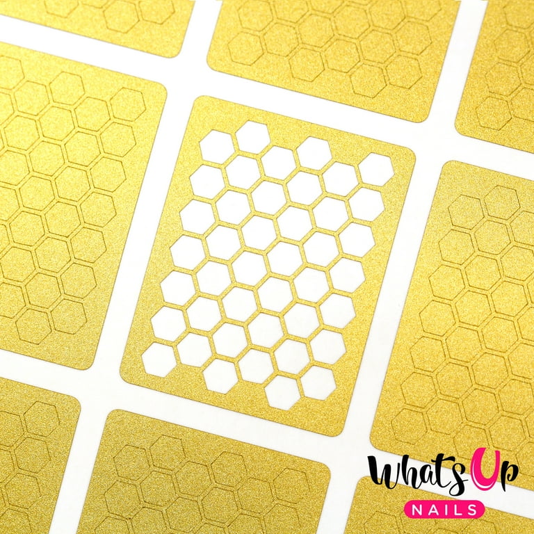 whats-up-nails-honeycomb-vinyl-stencils-nail-art-design-walmart-com for Free Printable Cricut Nail Decals Whats Up Nails - Honeycomb Vinyl Stencils Nail Art Design - Walmart.com for Free Printable Cricut Nail Decals