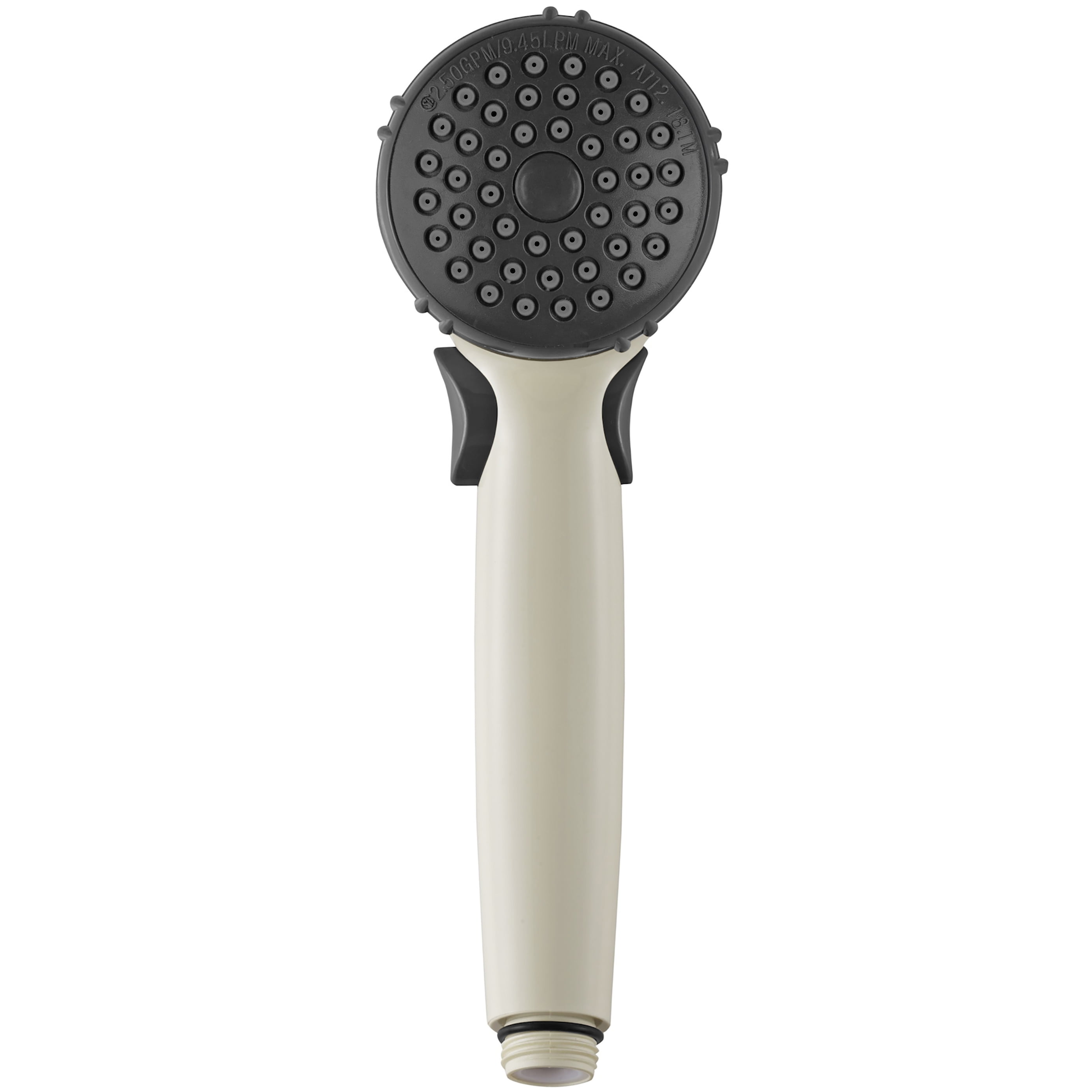 RV Single Function Shower Wand & Hose Kit - Bisque Parchment