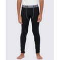 thumbnail image 2 of Real Essentials 3 Pack: Youth Boys Compression Pants Leggings Tights Baselayer Cold Gear Sports Football Basketball, 2 of 5