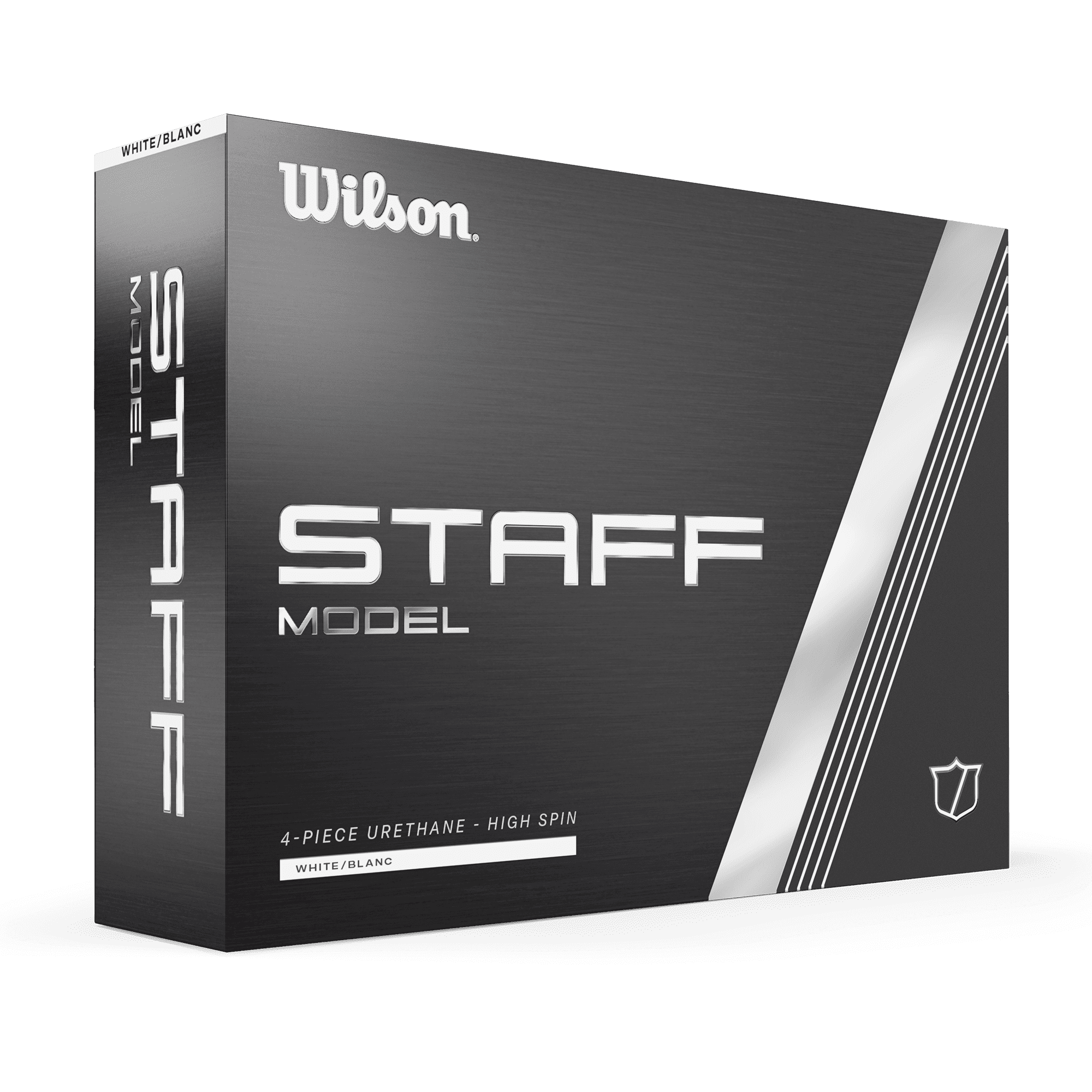(2 pack) Wilson Staff Model Adult Golf Balls, Urethane White, 12 Count