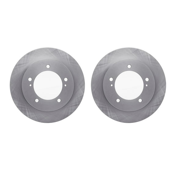 Dynamic Friction Company Front Brake Rotors 6002-47049