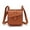 Brown-Free Size, variant on Hovmgk Dollver Crossbody Purse, Full Grain Leather Messenger Bag with Built-in Wallet, Adjustable Strap, Zippered Compartments, Large Capacity, Stylish Crossbody Purse for Women, Black/Brown/Beige