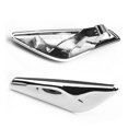 thumbnail image 4 of For - X3 X4 F25 F26 2013-2017 Front Left Side Chrome Trim Finisher Marker Turn Signal Light Lamp Cover Trim, 4 of 10