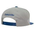 thumbnail image 2 of Men's Mitchell & Ness Gray Los Angeles Dodgers Cooperstown Collection Away Snapback Hat, 2 of 3