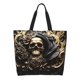 thumbnail image 1 of Disketp Gold Rose Skull Bolsa Tote Estampada para Mujer, Bolso de Hombro y de Mano para Compras y Viajes, 1 of 8