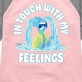 thumbnail image 3 of Elemental - In Touch With My Feelings - Toddler & Youth Girls Raglan Graphic T-Shirt, 3 of 5