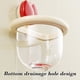 thumbnail image 5 of Qazbgdl - Organizador de Baño de Pared Sin Taladros, con Ventosa de Plástico Rosa o Rojo y Orificios de Drenaje para Azulejos de Baño, Cocina o Ducha (Paquete de 1), 5 of 6