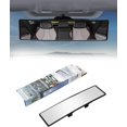 thumbnail image 1 of Snapview – Official Snapview Panoramic Clip-On Rearview Mirror, Reinforced Abs Frame & Thickened Mirror, Expand Your View and Reduce Blind Spots, Snap-On Clip System, Fits All Cars, 1 of 8