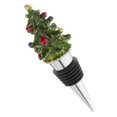 thumbnail image 5 of UEETEK Zinc Alloy Christmas Tree Wine Bottle Stopper Assorted Colors for Wine Accessories, 5 of 8