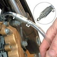 thumbnail image 2 of Hydraulic Brake Bleeder Tool Lockable Automotive Brake Fluid Bleeder Bleeding Hose with Non Return One Way Check Valve, 2 of 7