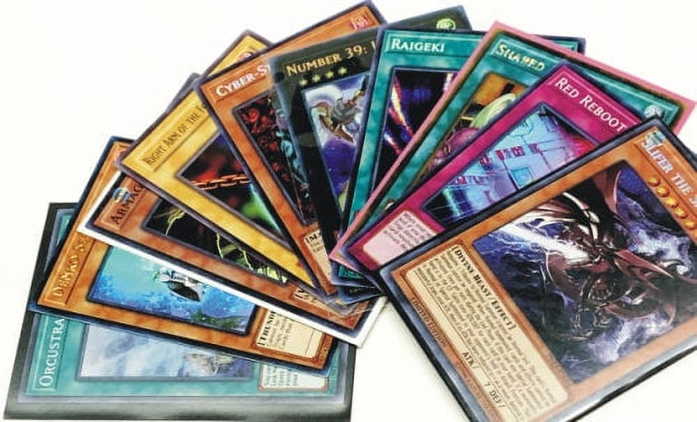 yugioh card lot cheap YU-GI-OH! 200 Mixed Trading (150 Commons, 50 Rares, No Duplicates, Holos Included, Near Mint) : Toys & Games Supers/Ultras 200 YuGiOh Card Lot in