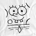 thumbnail image 2 of SpongeBob SquarePants SpongeBob Sketch Smile Unisex Infant Snap Suit for Baby, White, X-Large, 2 of 3
