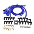 thumbnail image 3 of koolsoo Universal 8mm Ignition Wire Set 180 Degree Boots Spark Plug Wire Car Accessories, 3 of 9