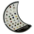 thumbnail image 2 of Ensemble de 32 Types de Spécimens de Minéraux Naturels / Collection de Pierres Précieuses d'Agate Cristal pour Enfants et Adultes / Kit Éducatif de Roches et Minéraux Authentiques / Boîte d'Exposition Incluse / Outils d'Enseignement de la Géologie, 2 of 9