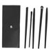 thumbnail image 1 of Lot de 5 pinceaux de maquillage professionnels pour eye-liner, estompage, biseauté, doux, pour la maison, 1 of 4