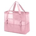 thumbnail image 1 of Mesh Beach Bag Oversized Beach Tote Bag Pool Bag With Zipper Pocket Suitable For Items For Cruising/swimming (Big Size) Compression Bags for Backpacking Set Compression Cubes for Travel Compression, 1 of 1