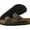 OIL, variant on Birkenstock Women's Arizona Leather Sandal, 44, Brown
