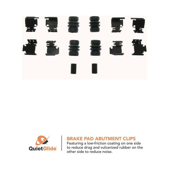 Carlson Quality Brake Parts H5771Q Disc Brake Hardware Kit