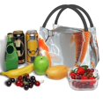 thumbnail image 3 of Disketp Koi Fish Water Bolsa Térmica Estampada, Bolsa Térmica Aislante para Almuerzo, Playa y Campamento, 3 of 6