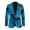 Bat Spider Web Pattern, variant on Neon Galaxy Wolf Print Polyester Sports Coat with One Button, Lightweight Slim Fit Suit Jacket for Men Casual and Prom Events