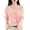 Pink, variant on Sweaters for Women Button Front Long Sleeve Cardigan Soft Warm Knit Elastic Sweater Taupe XL