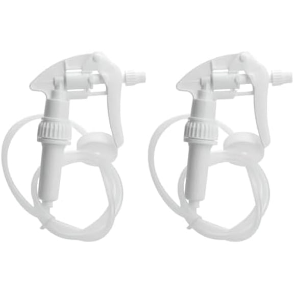 Premium Heavy Duty Remote Trigger Sprayer, 40” Extended Reach Hose White, 38/400 Neck Size Threaded Closure for Bottles and Containers (Pack 2)$$Garden & Patio