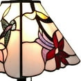 thumbnail image 3 of Tiffany Style Hummingbirds Mini Table Lamp - 15" Tall, 3 of 4