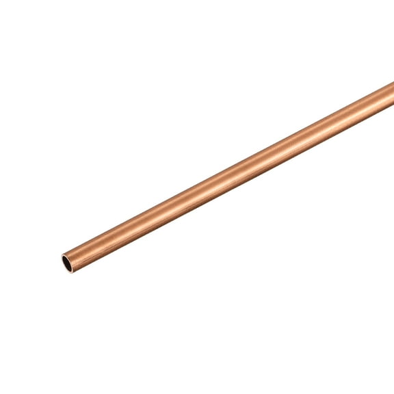 Uxcell Copper Tubing Seamless Straight Pipe Tube 3.5mm x 0.5mm x 300mm