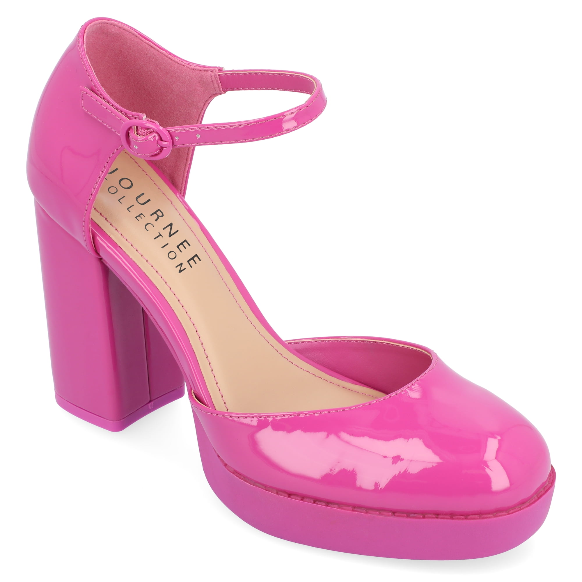 Journee Womens Samarr High Heel Round Toe Pumps