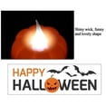 thumbnail image 4 of ​​LED Pumpkin Light Set Flameless Halloween Decoration - 12 Pack Orange Jack-o-lantern Tealights for Party Home Decor​​(A), 4 of 8