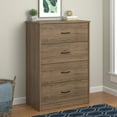 thumbnail image 1 of Berkson 4 Drawer Dresser - Rustic Oak, 1 of 3