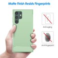 thumbnail image 5 of JETech Slim Fit Case for Samsung Galaxy S22 Ultra 5G 6.8-Inch, Thin Phone Cover with Shock-Absorption and Carbon Fiber Design (Green), 5 of 7