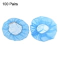 thumbnail image 3 of Uxcell Non-Woven Fabric Headphone Ear Cover for Most On-Ear Headphones with 5-6cm Dia Blue 100 Pairs, 3 of 5