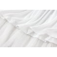 thumbnail image 5 of JMSUN Women’s Midi Tulle Skirt Elastic Waist 3 Layered Mesh Formal Prom Party Tutu Skirt A Line, 5 of 5