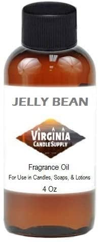 Jelly Bean Type Fragrance Oil 4 oz Bottle for Candle Making, Soap Making, Tart Making, Room Sprays, Lotions, Car Fresheners, Slime, Bath Bombs, Warmers