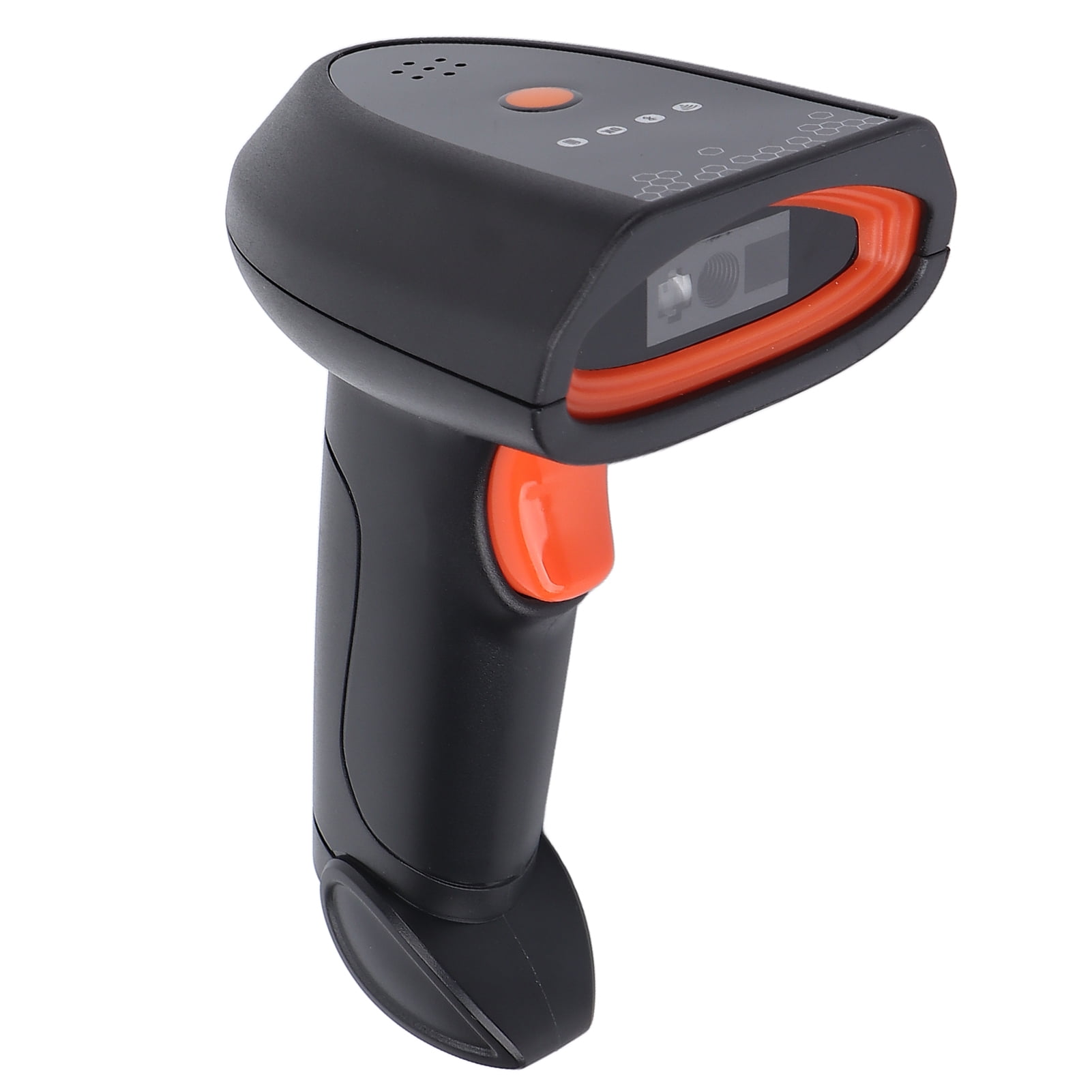 Handheld Scanner, Real Time Display Barcode Scanner 360° Barcode Reading  Seismic Ability With Receiver For Warehouse For Supermarket