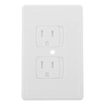 Child Proof Light Switch Cover Outlet Plug Covers Baby White