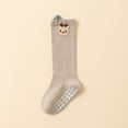 thumbnail image 2 of LckLvx Girls Boys No Slip Socks with Grips Newborn Infant Indoor Thin Floor Tube Stockings 0-3 Years, 2 of 5
