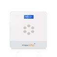 thumbnail image 2 of Max Life - Bathroom Scale, Highly Accurate Digital Body Weight Scale, Step-On Technology, LED Display, Sturdy 6mm Tempered Glass, 400lb/180kg - Navy, 2 of 10