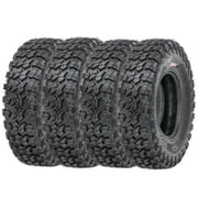 SunF All Terrain ATV UTV Quad Tires 30x10R14 30x10x14 8 PR A060 (Set of 4)