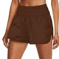 thumbnail image 2 of Shorts for Women Clearance!Yanyanz Womens Running Shorts Workout Elastic Waist Athletic Yoga Pants Sports Pants Workout Shorts Women Womens Pants Coffee L, 2 of 6